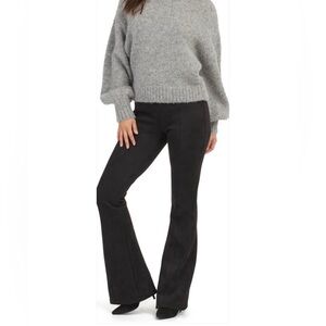 Spanx Faux Suede Flare Pants 1X Petite